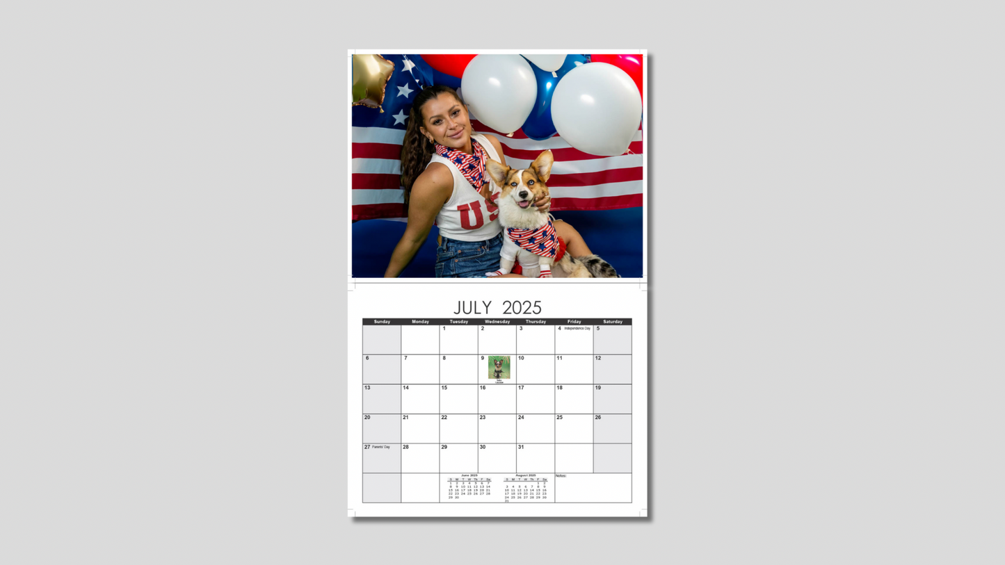 2025 Whitney Wren Puppy Photo Calendar