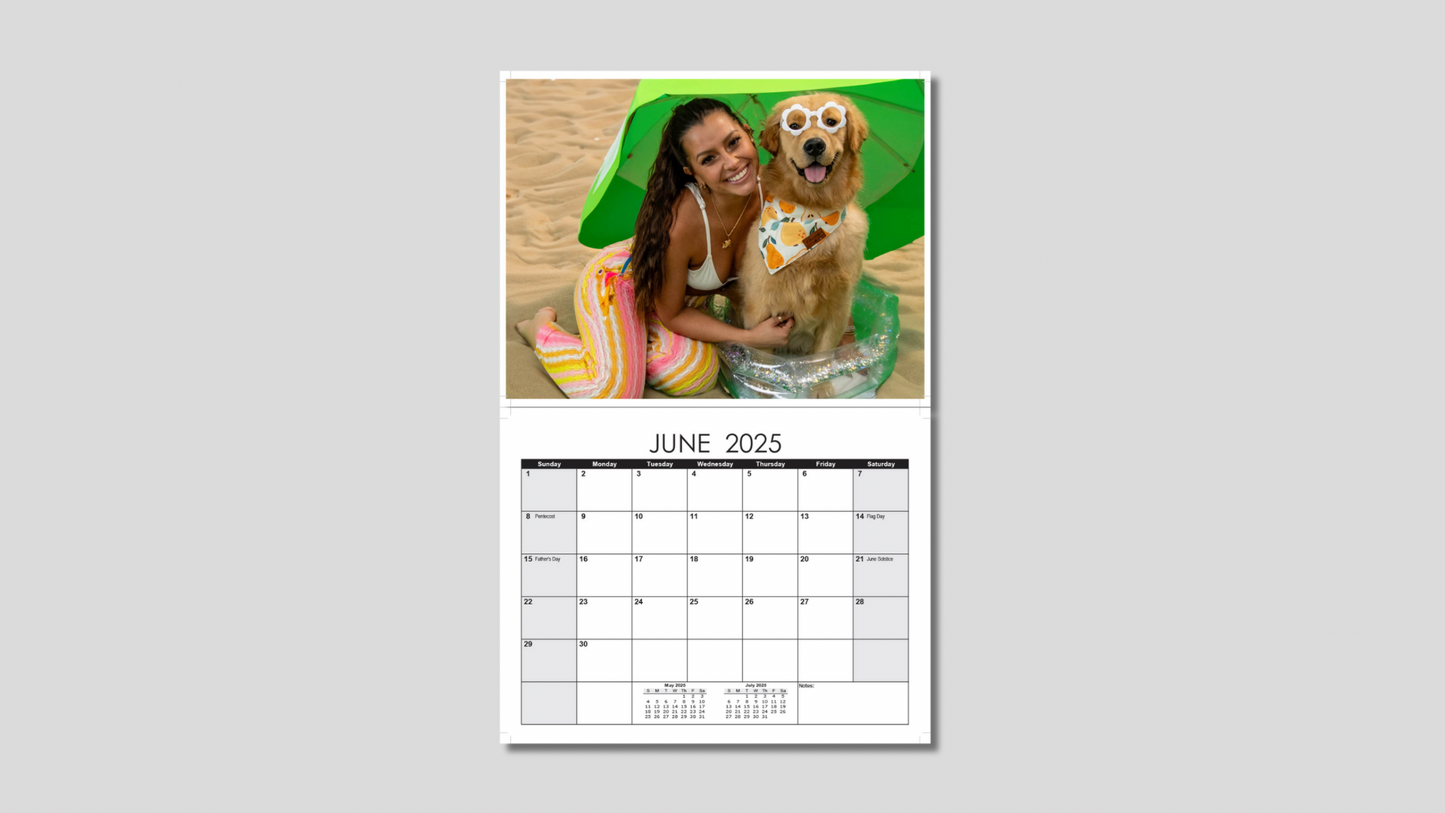 2025 Whitney Wren Puppy Photo Calendar