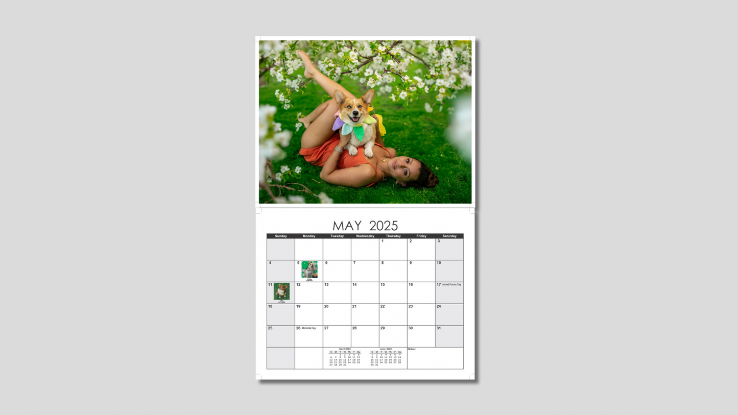 2025 Whitney Wren Puppy Photo Calendar