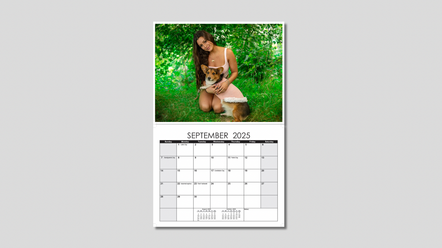 2025 Whitney Wren Puppy Photo Calendar